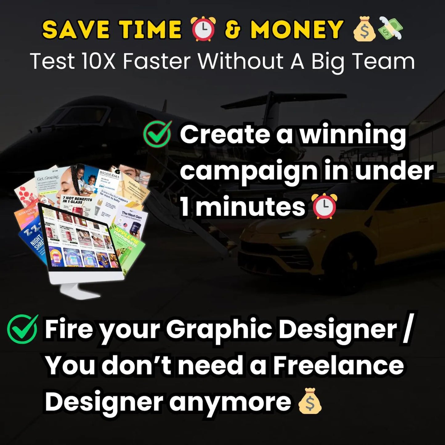 Everything you need to ship high-converting creatives—fast.