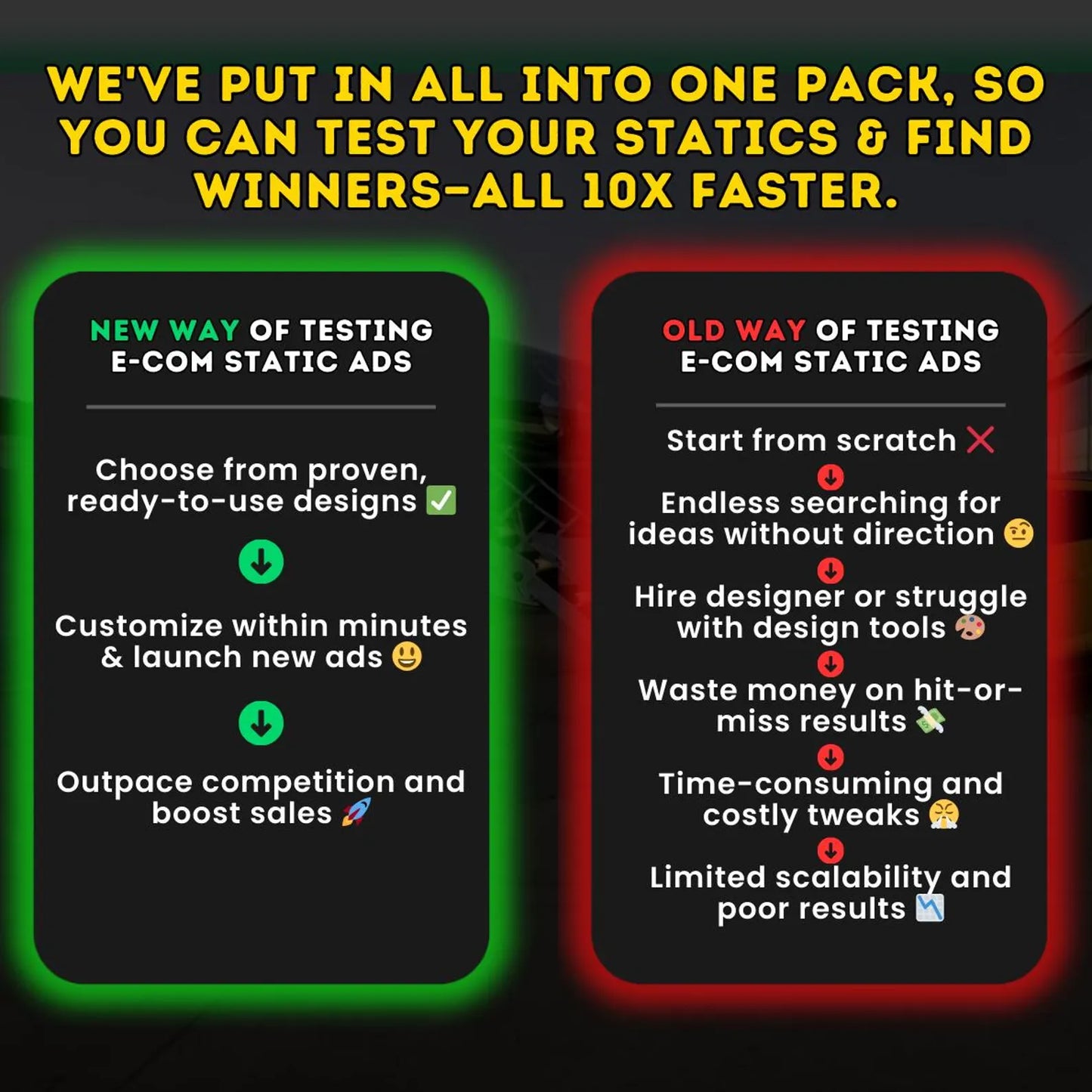 Everything you need to ship high-converting creatives—fast.