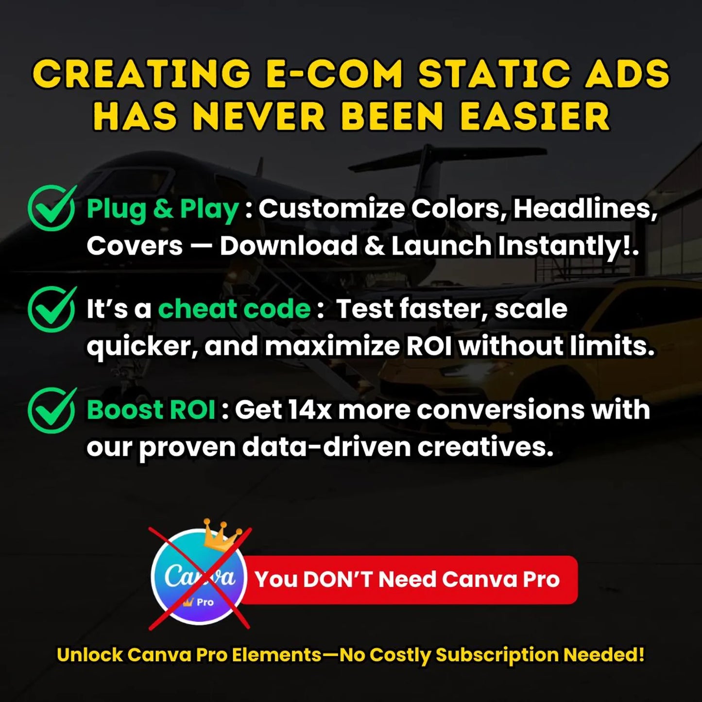 Everything you need to ship high-converting creatives—fast.